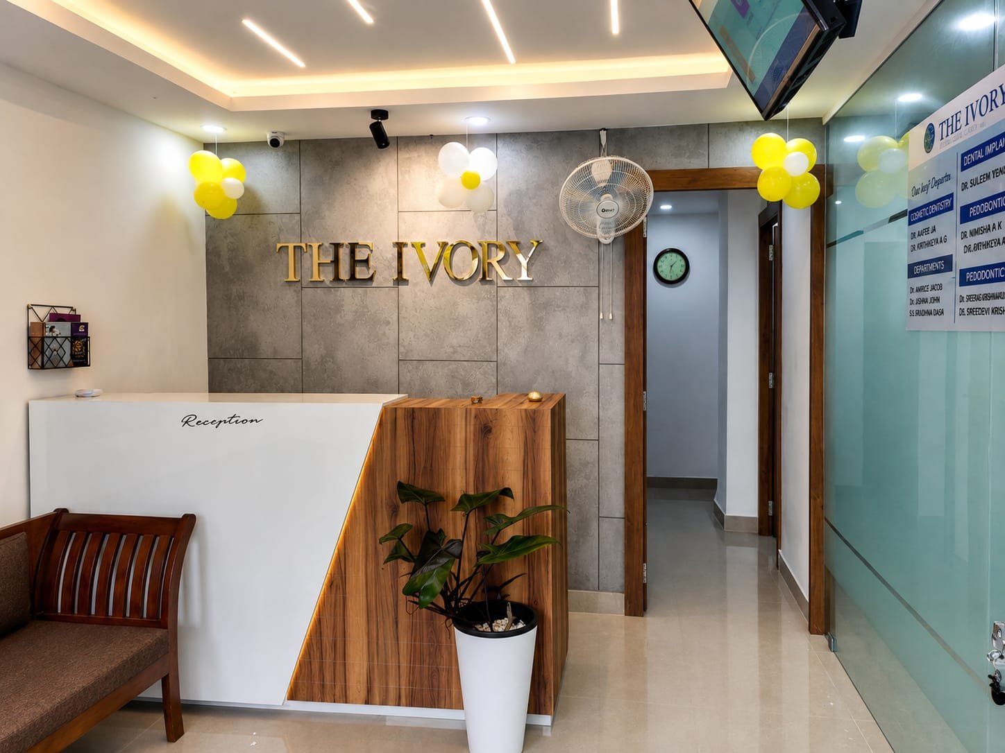 Ivory Dental reception